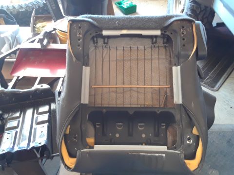 1985 Ford Bronco - 2003 mustang mach 1 passenger seat
