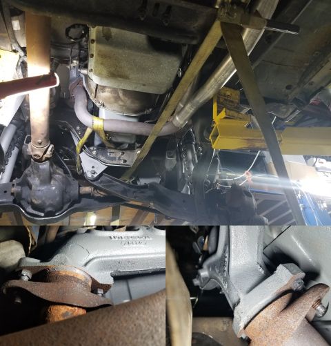 1989 Ford Bronco - The exhaust was built while the engine mounts were broken, and the trans mount wasn't neutralized. And it has too many hangers, preventing…