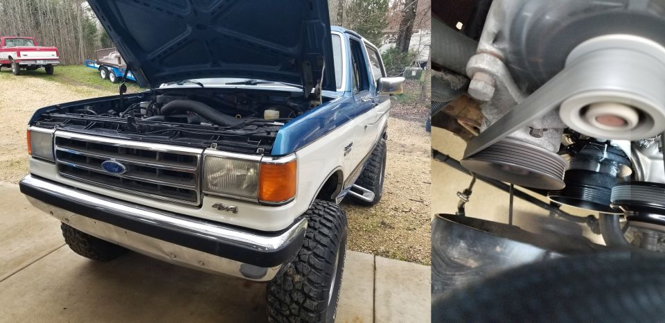 After warming up the engine, I checked timing - it was around 13 degrees, so I reset it to the 10 mark that I painted earlier.