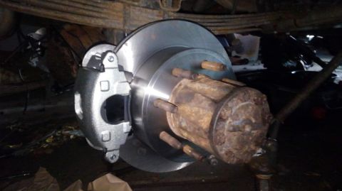 1996 Ford Bronco - how it looks installed