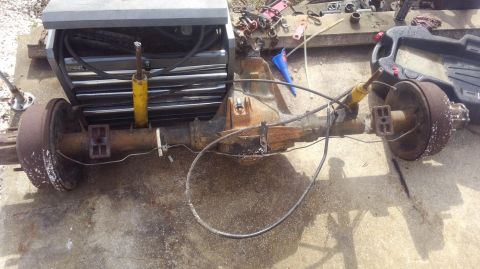 1996 Ford Bronco - Picked up this Sterling 10.25" for about $100 already pulled about a year ago. it came from a 95 F250, same truck i got my winch bumper for…