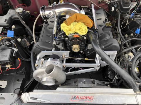 1992 Ford Crown Victoria - Custom engine build a turbocharger and aftermarket cooling system.