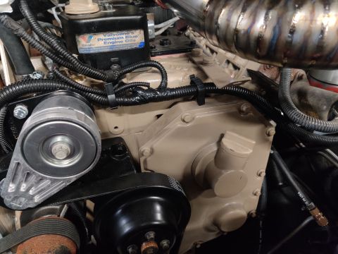 1996 Ford Bronco - 20200403 - All of the wiring is being cleaned up nicely, routed, and attached in appropriate places to secure them. The shop is doing a gre…