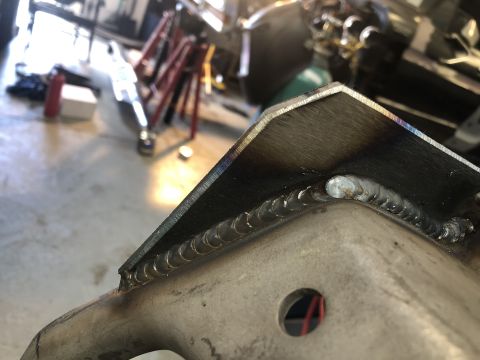 1979 Ford Bronco - Welded metal part in a workshop setting. The SuperMotors logo is visible at the bottom right.