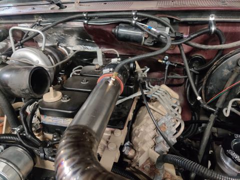 1996 Ford Bronco - 20200427 - Boost sensor is welded to the charge pipe and operational