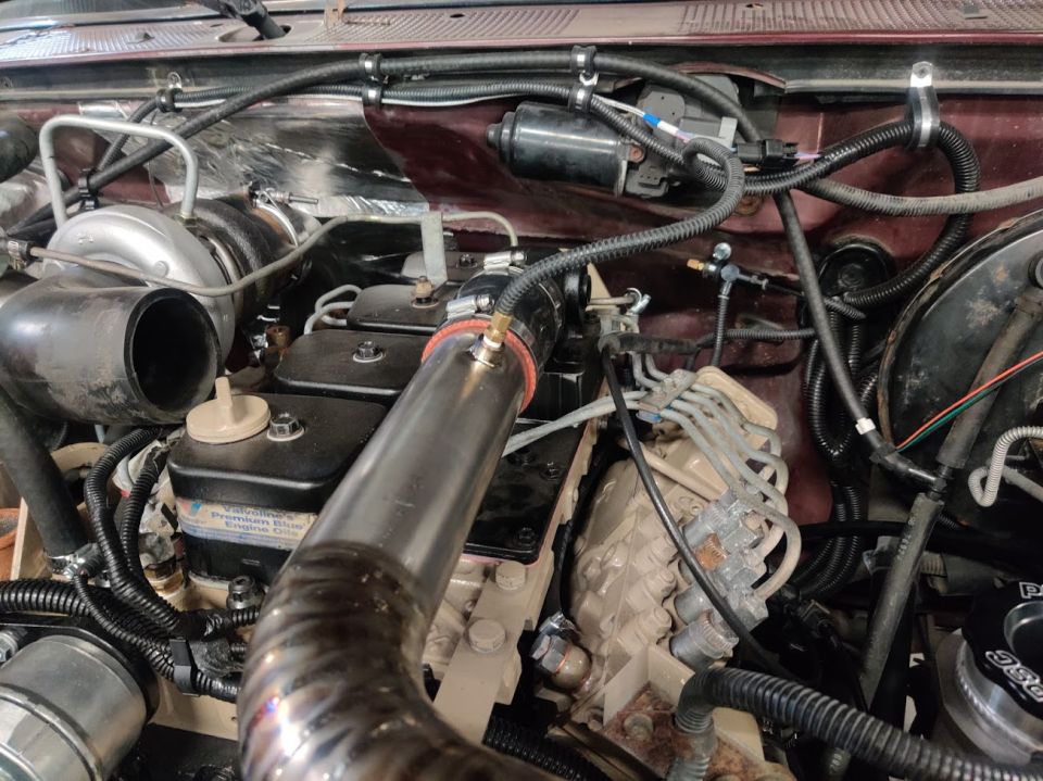 20200427 - Boost sensor is welded to the charge pipe and operational