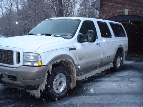 2003 Ford Excursion - 1.5 inches on the side doors