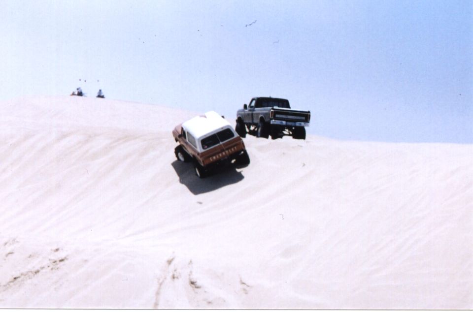Carlos was in Petersen's 4 Wheel & Offroad
April 2004, page 32 doing the same thing.