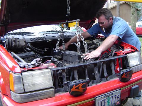 1993 Jeep Grand Cherokee - Trying to get it out
