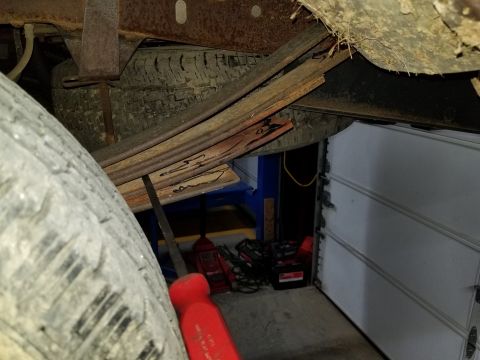 1993 Ford F-250 - The ride was pretty harsh on my first test drive, so I spread the leaves & greased them. It made a big difference. Another option would be…