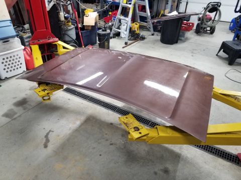 1993 Ford F-250 - The painter wouldn't let me spray it by myself, so he came to my shop for a few hours to supervise & laugh at me. But eventually, we got th…