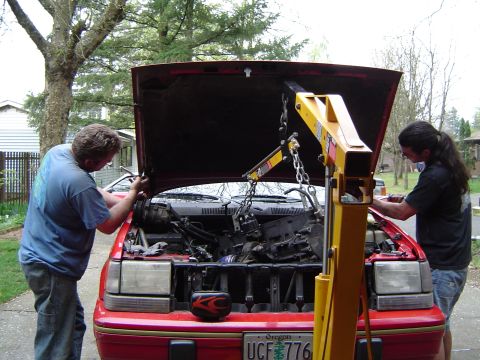 1993 Jeep Grand Cherokee - Ok, hoods gotta go