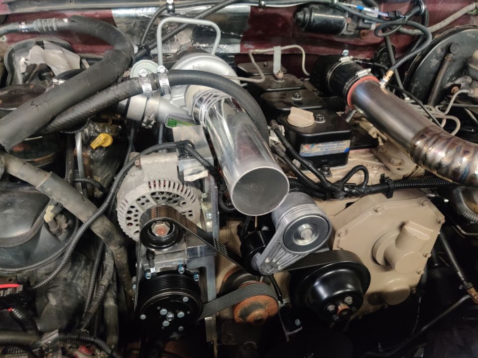 20200515 - Mocked the intake out of titanium