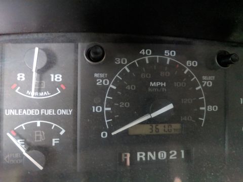 1995 Ford Bronco - 361.0 miles on one tank (~32 gallons)