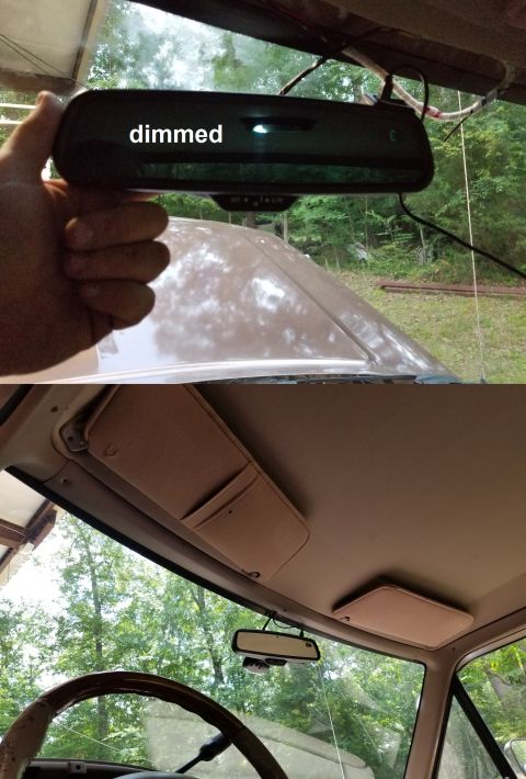 1993 Ford F-250 - When the front sensor (with my finger blocking it) is darker than the rear sensor (as when a vehicle approaches with its high beams on), th…
