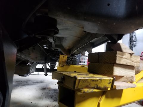 1989 Ford Bronco - This is the first time I've done body mounts on a lift. I'm not sure that it's any quicker or easier than using a jack & 4x4. IF THE IMAGE…