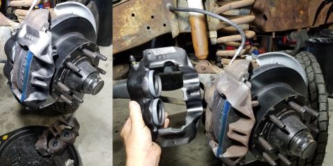 1993 Ford F-250 - Tracking down this caliper was VERY difficult - apparently, BRC2RM isn't a very common one. So just in case the other side ever goes out, I…