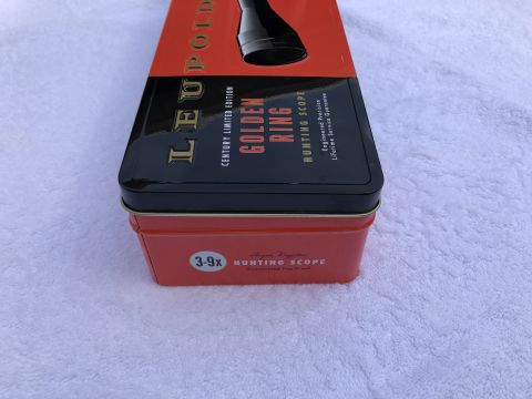 1995 Mercury Grand Marquis - This photo shows a Leupold Golden Ring hunting scope tin, not a 1995 Mercury Grand Marquis.