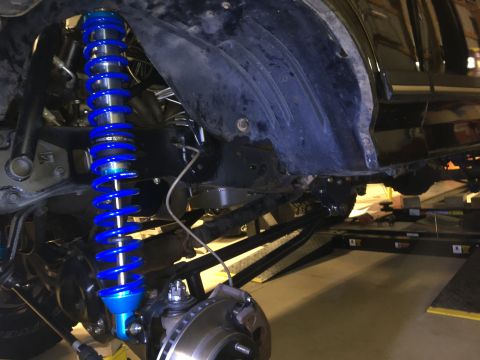 1987 Ford Bronco - Driver side final assembly