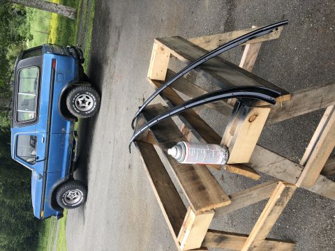 1978 Ford Bronco - Windshield trim