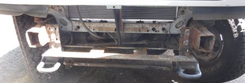 1992 Ford Bronco - Second test fit, fully bolted up. Everything lined up properly, which was a bit of a relief. The sway bar hasn't been reconnected to the mo…