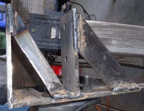 1992 Ford Bronco - Close-up of the final pass welds.