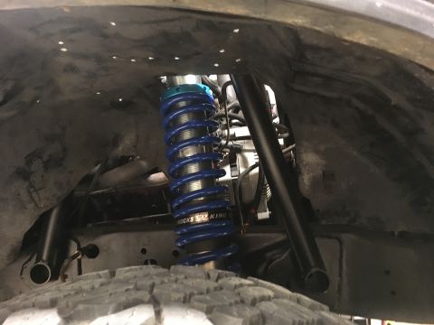 1987 Ford Bronco - Had to trim the wheel liners