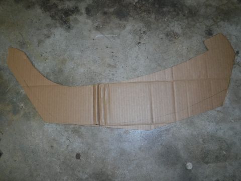 1992 Ford Bronco - Bumper wing, stock vs angled profile.