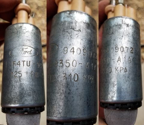1983 Ford Bronco - Factory fuel pump motor from a '95 5.8L Bronco
