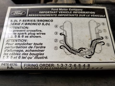 1996 Ford Bronco - Spark Plug Wire routing label [url=https://www.supermotors.net/registry/media/470416] https://www.supermotors.net/getfile/470416/thumbnail/…