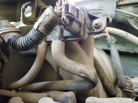 1996 Ford Bronco - I've never seen a DPFE hose twisted this way, but it doesn't look kinked. [url=https://www.supermotors.net/registry/media/826382] https://w…