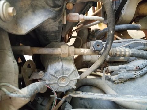 1996 Ford Bronco - The PA is another remnant of the dealer RKE system that was partially removed. Remove abandoned wiring & repair damage: $60/hr clock time