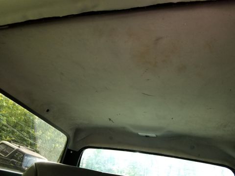 1996 Ford Bronco - The rear headliner is beginning to fall, and the dome lamp doesn't work. Supply & install new rear headliner material $240 [url=https://www…