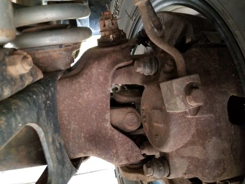 1996 Ford Bronco - Both sides have adjustable camber cams, making alignments easier & cheaper. All 4 ball joints have been replaced with greasables. IF THE IM…