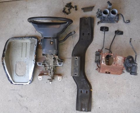 1992 Ford Bronco - Started collecting parts for a M/T swap. Pretty good first haul.
