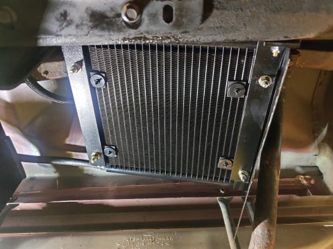 1996 Ford Bronco - 20200730 - Transmission controller installed under the passenger seat against the frame. The angle is different and I'm hoping there will b…