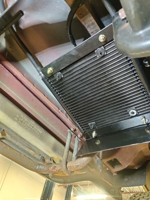 1996 Ford Bronco - 20200730 - Transmission controller installed under the passenger seat against the frame. The angle is different and I'm hoping there will b…