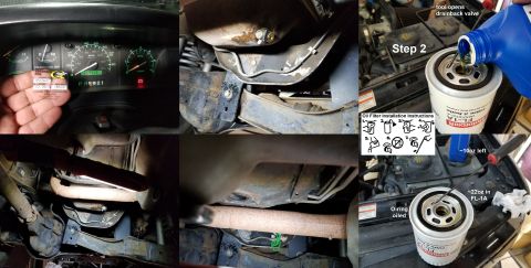 1996 Ford Bronco - The oil change was several months & hundred miles overdue. With the Fumoto F106 , oil changes are now toolless. Some people worry that the…