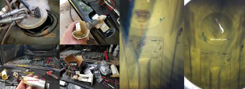 1996 Ford Bronco - I assume the O-ring allowed contamination into the tank, eventually causing the pump motor to run VERY hot. When it ran long enough (on a l…