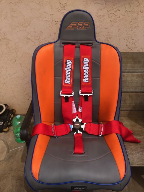 1992 Jeep Wrangler - A racing seat with a multi-point harness is shown, not a 1992 Jeep Wrangler interior.