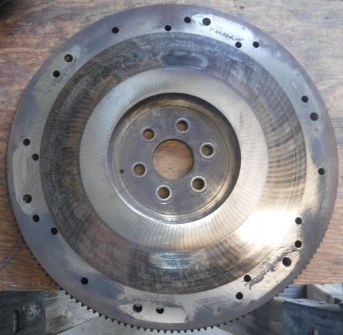1992 Ford Bronco - Got less lucky with the flywheel condition.