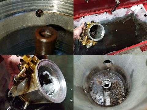 1997 Ford F-250 - With some online advice, I pulled the fuel filter to check the screen to the FPR - it's visibly clogged with slime, and the bowl contains a…
