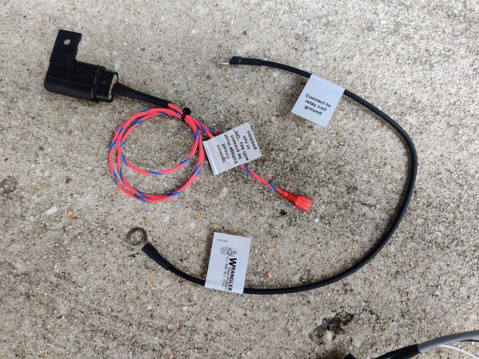 20200808 - The wires are mostly well labeled, but the instructions don't give much extra guidance. It'll require some intuiting to get it together.