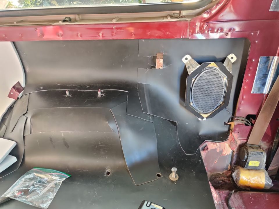 20200818 -  Finished up CCF and MLV on the driver side cargo area.