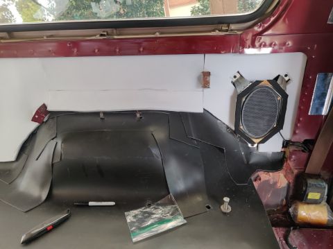 1996 Ford Bronco - 20200818 - And HMF on the driver side cargo area.