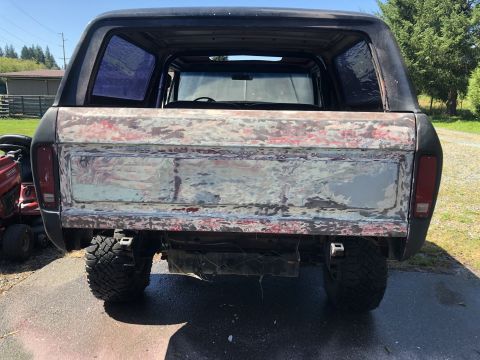 1978 Ford Bronco - More work on the tailgate