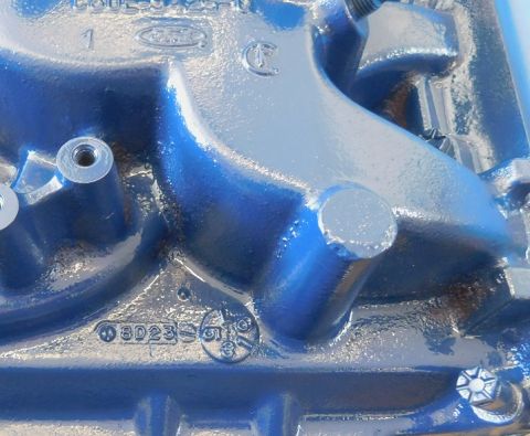1968 Mercury Cougar - Intake manifold date