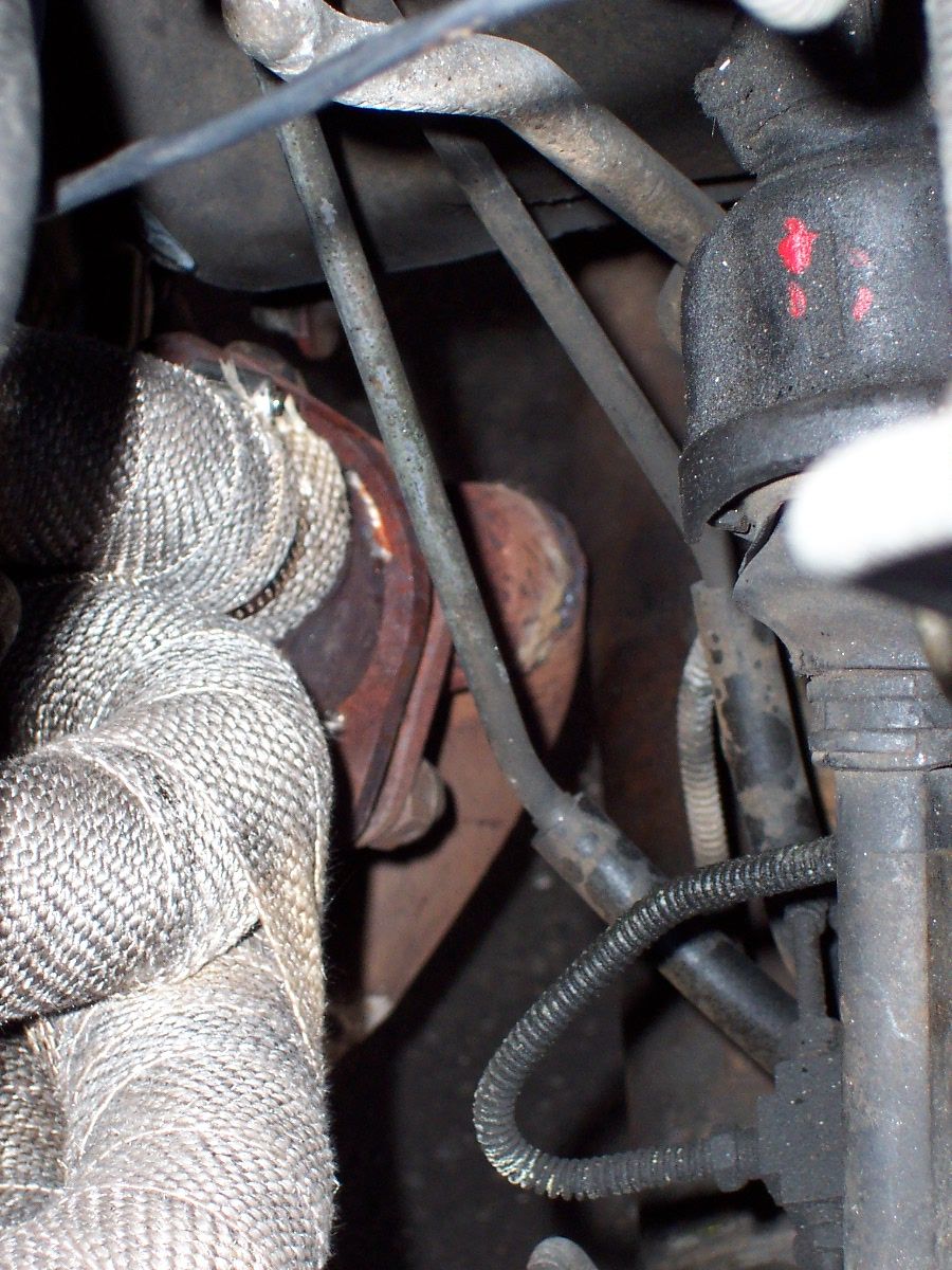 Fabbed up exhaust connection. Seriously need to upgrade entire E. system. 

Next big project coming soon!