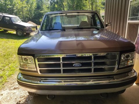 1993 Ford F-250 - These 3 of my 6 trucks have these DOT-legal projector headlights; so do the 4th & 5th. The 6th is under construction, including these headl…