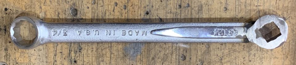 Right rear lower head bolt torque tool